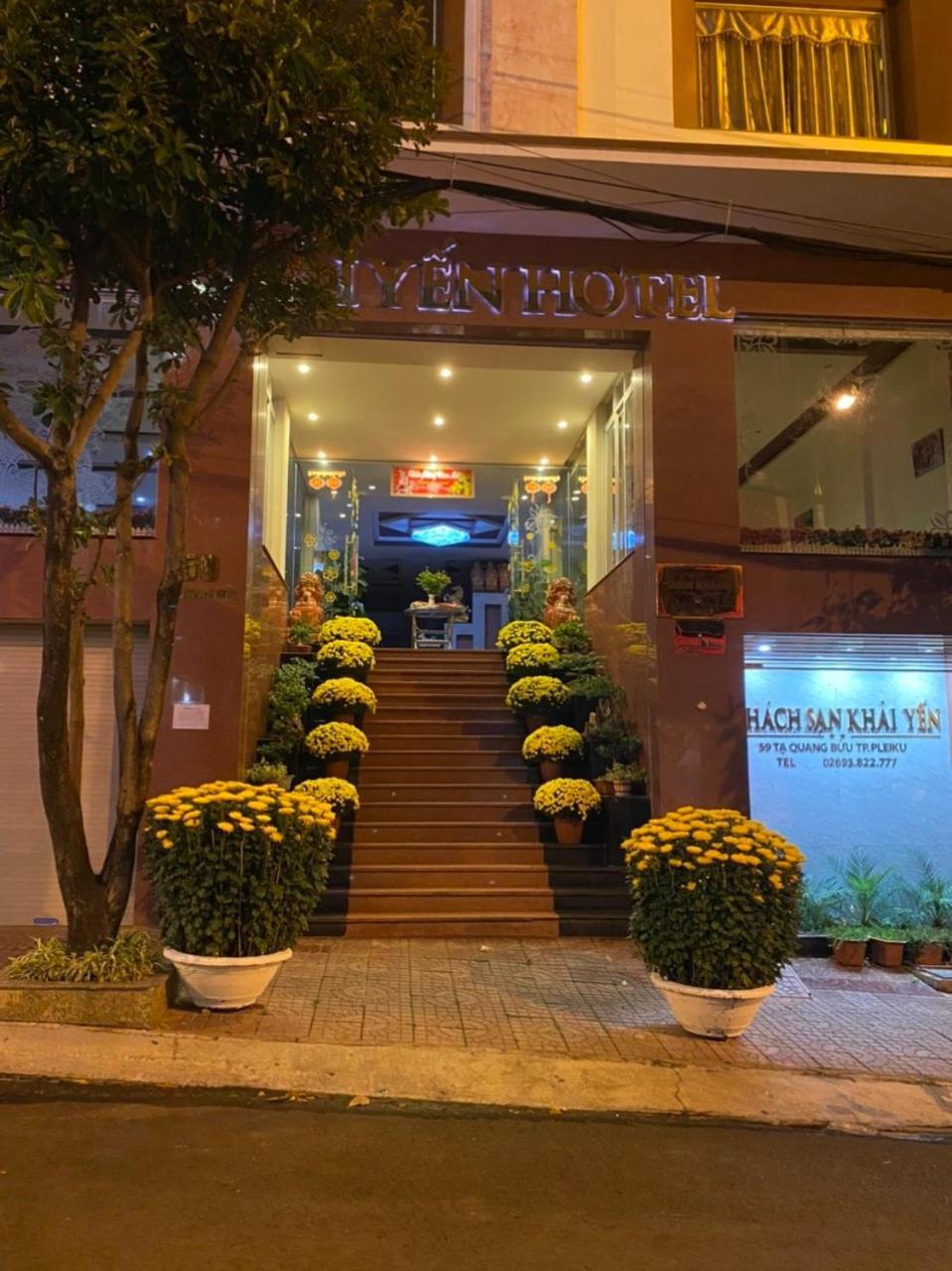 Khach San Khai Yen Plây Ku Exterior foto
